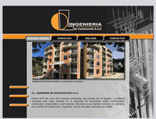 Tablet Screenshot of olingenieria.com